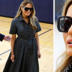 Melania Trump sparks wild ‘body double’ conspiracy theory with sunglasses on Election Day