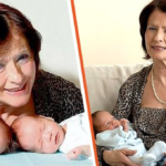 The 66-year-old mom who gave birth to twin boys